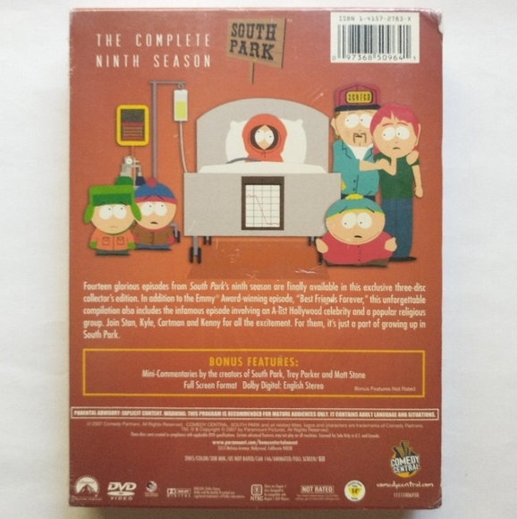 South Park: The Complete 9th Season Box Set (Sealed, Unopened*) - Picture 4 of 6